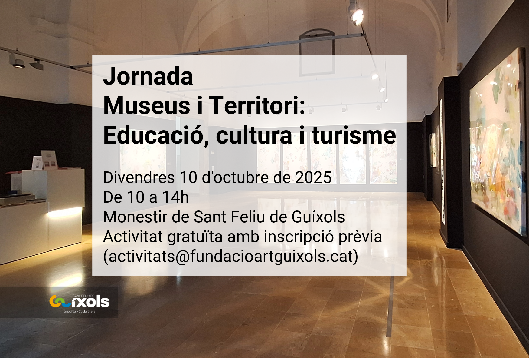 Jornada Museus i Territori: Educació, cultura i turisme