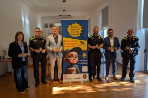L'Ajuntament de Sant Feliu i la Policia Local s'adhereixen a la campanya Pels Valents