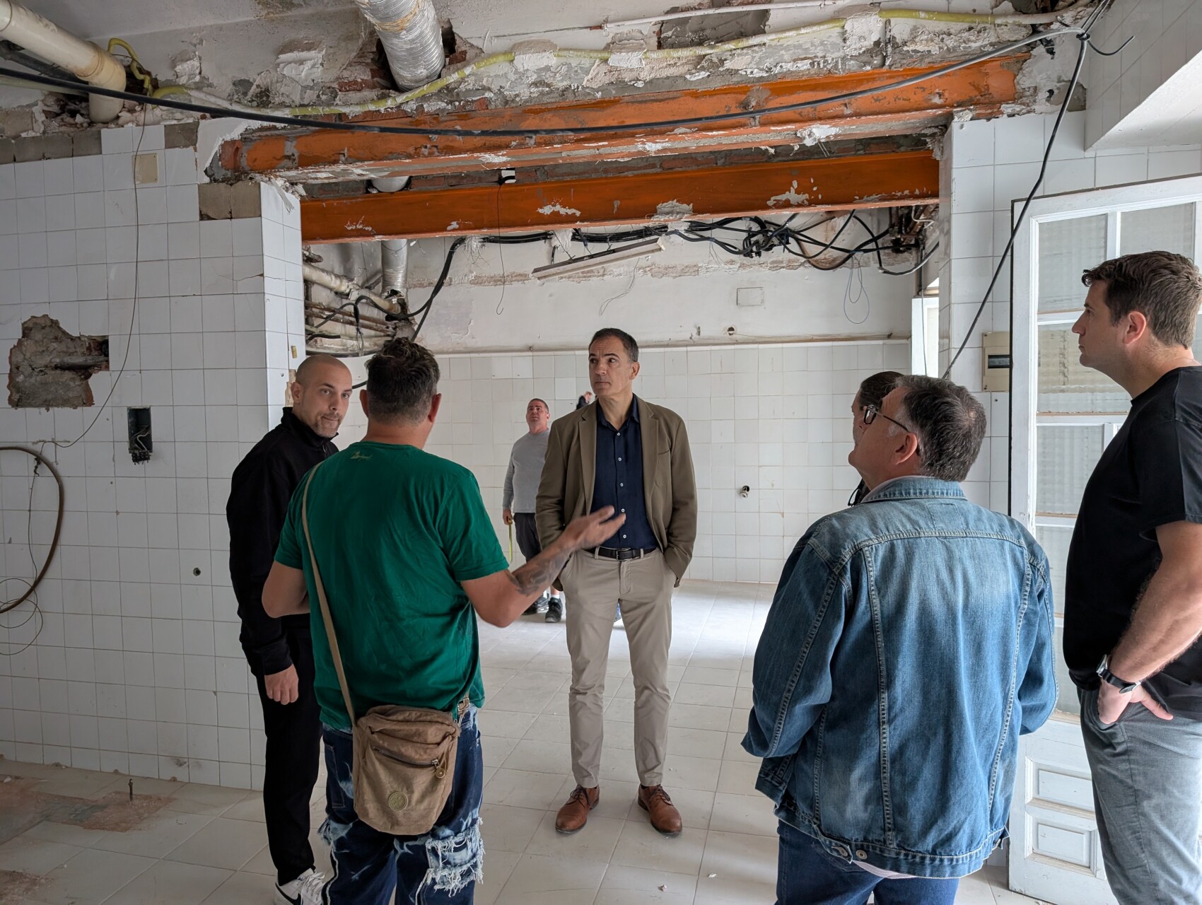 Les obres a l'Antic Hospital avancen a bon ritme per ser la seu definitiva del Museu d'Història de la ciutat